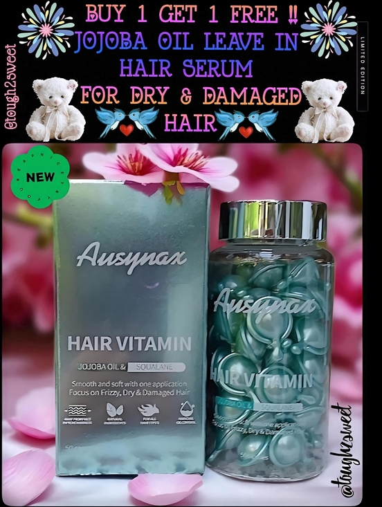 Tough2sweet Other - 🆕️BUY 1 GET 1 FREE!🎉🎉🎉JOJOBA OIL LEAVE IN HAIR SERUM FOR DRY & DAMAGED HAIR